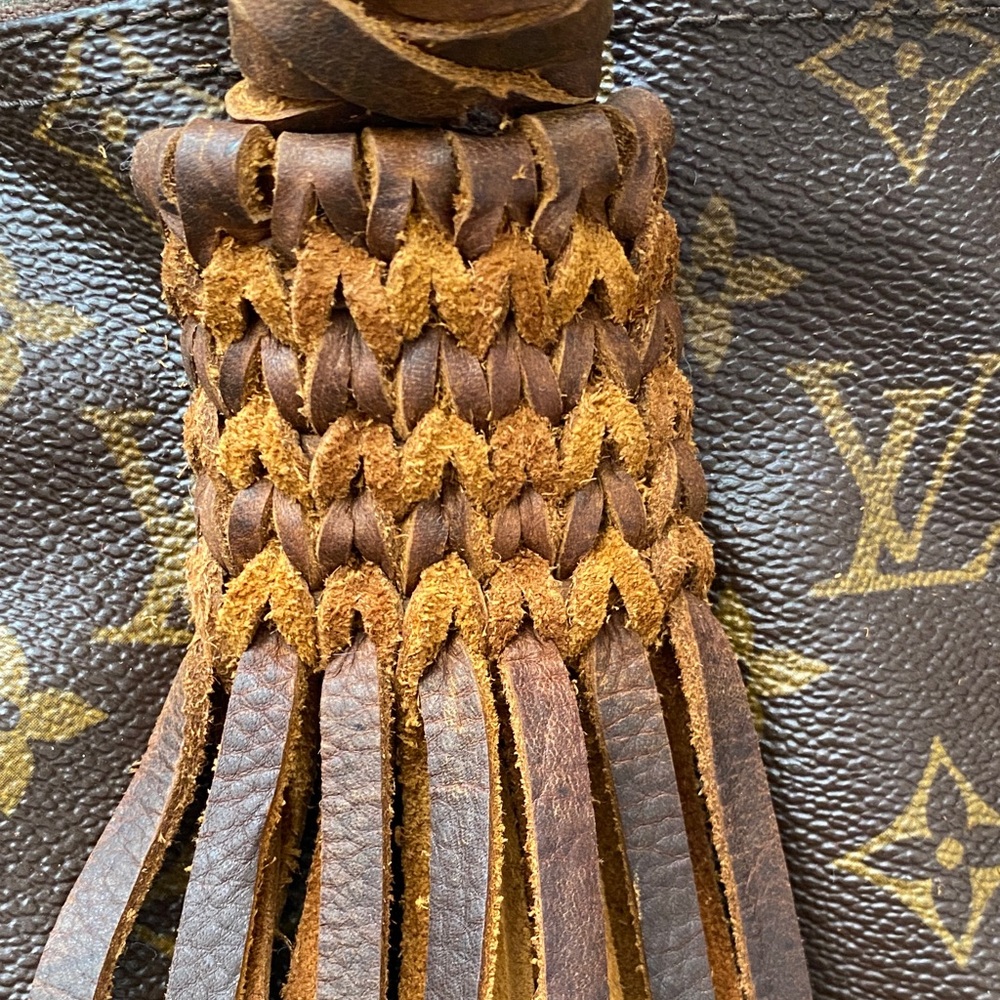 Louis Vuitton Speedy 25 Braided Fringe Satchel Custom Vintage Boho Style - Picture 12 of 16